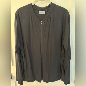 Tasc zipped cotton sweatshirt